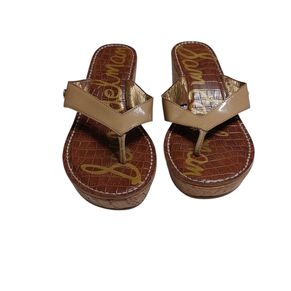 Sam Edelman Shoes - Sam Edelman Tan Wedge Sandals